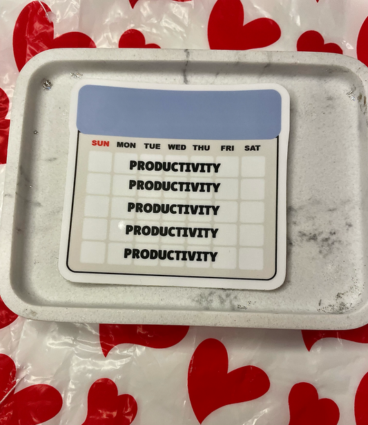 productivity: sticker